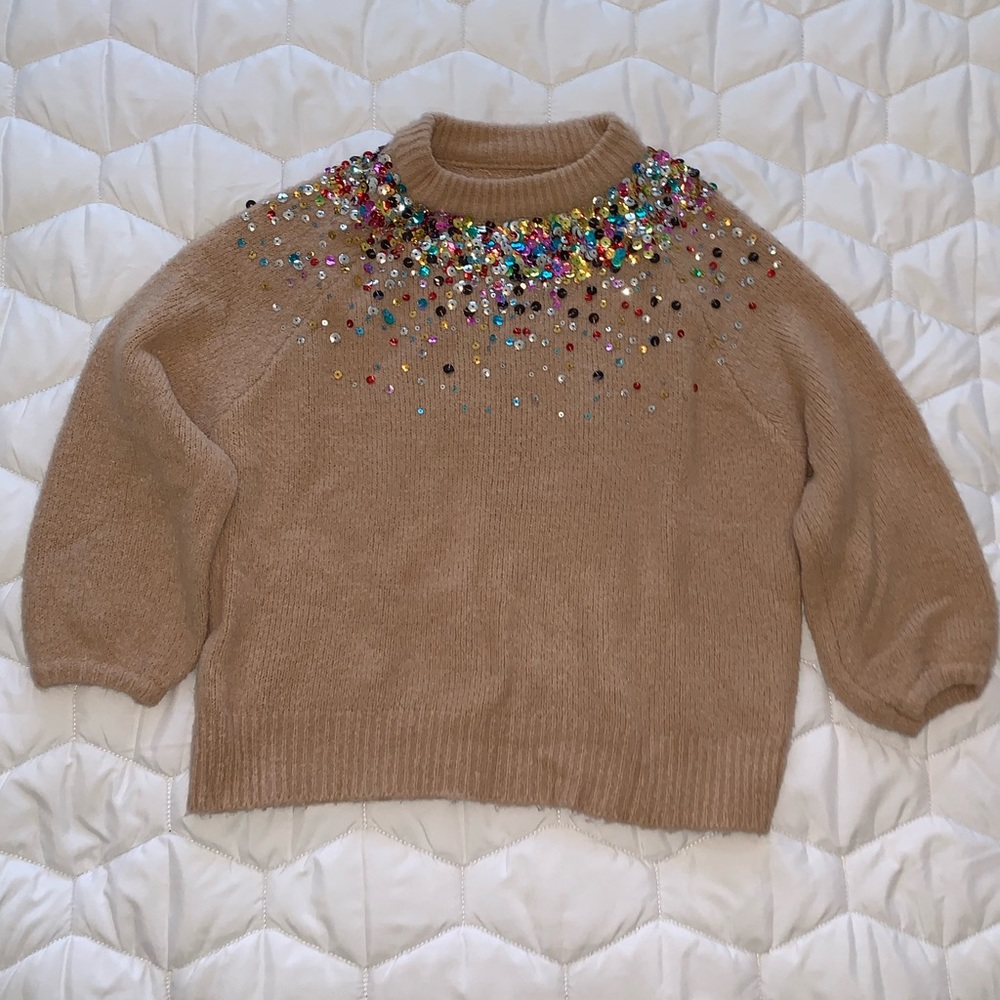 SHEIN Sequin Sweater
